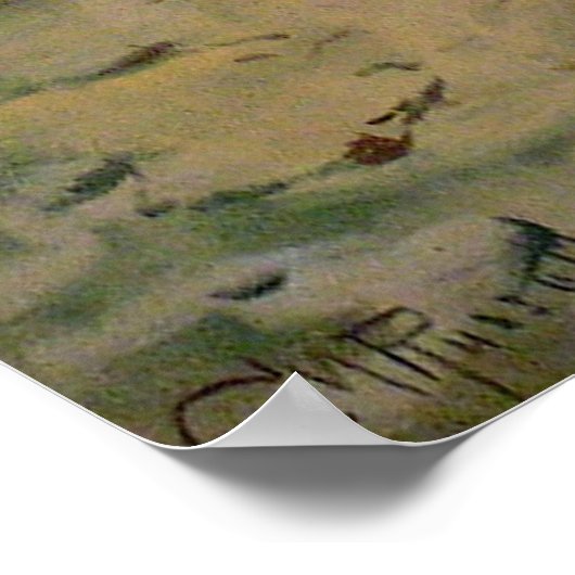 Schilderij Wild West Roundup  Poster (Hoek)