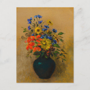  schilderij Wildflowers Briefkaart