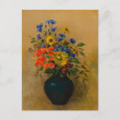  schilderij Wildflowers Briefkaart (Voorkant)