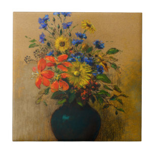  schilderij Wildflowers Tegeltje