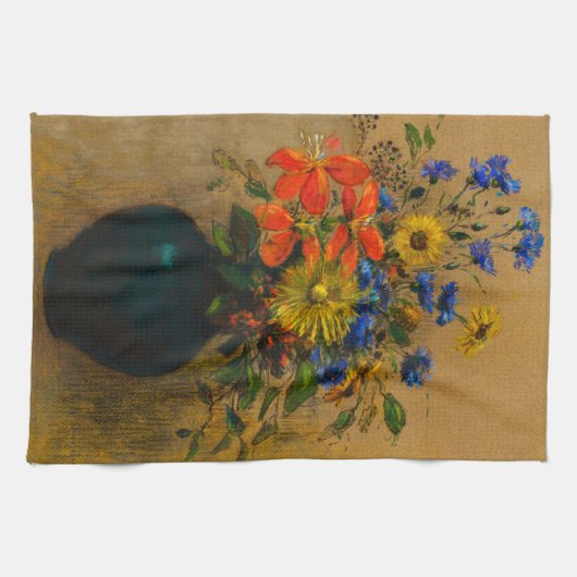  schilderij Wildflowers Theedoek (Horizontaal)