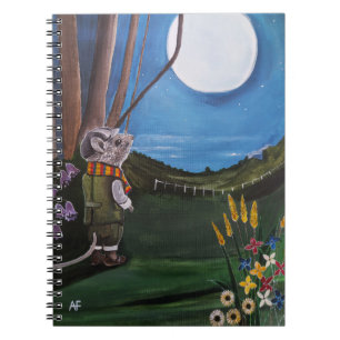Schilderij 'Wishing Upon The Moon' van Alfred Fox Notitieboek