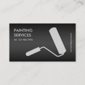 Schilderij zwart visitekaartje (Voorkant)