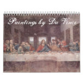 Schilderijen door de Kalender van Leonardo da (Hoes)
