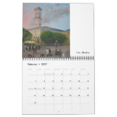 Schilderijen Europese architectuur Kalender (Feb 2027)