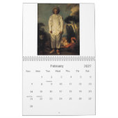 Schilderijen in het Louvre Kalender (Feb 2027)