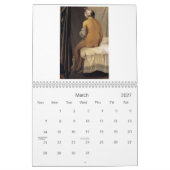 Schilderijen in het Louvre Kalender (Mar 2027)