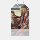  schilderijen Mary Jesus en Angel Kerstmis Cadeaulabel (Achterkant)