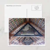 schilderijen op de kapelbrug briefkaart (Voorkant / Achterkant)