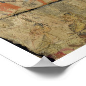 schilderijen van de Tomb of Metjetji uit Saqqara; Poster (Hoek)