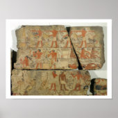 schilderijen van de Tomb of Metjetji uit Saqqara; Poster (Voorkant)