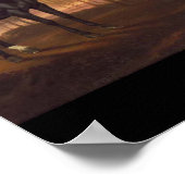  schilderijen van de Zwarte Stallions door George  Poster (Hoek)