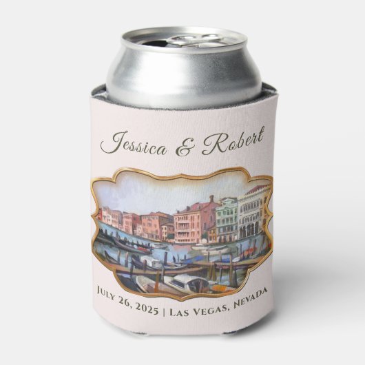 Schilderijen van Grand Canal, Venetië, Italië Huwe Blikjeskoeler (Blikje Voorkant)