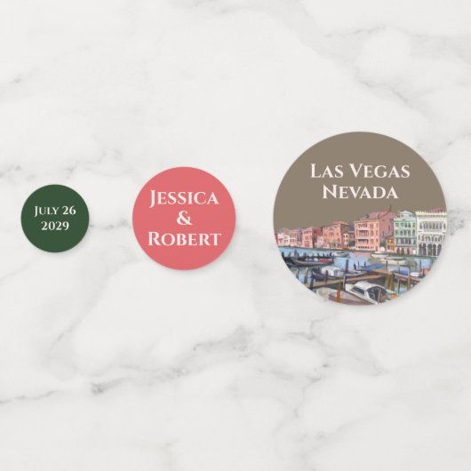 Schilderijen van Grand Canal, Venetië, Italië Huwe Confetti (Achterkanten)