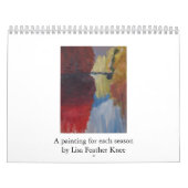 schilderijen van Lisa Feather Knee Kalender (Hoes)