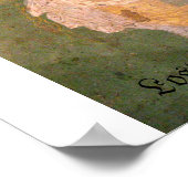 schilderijen van Pompeii, Italië, verloren kunst v Poster (Hoek)