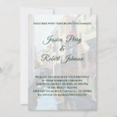 Schilderijen van Venetië, Italië Huwelijk Kaart (Achterkant)