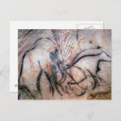 schilderijen voor het schilderen van zoogdieren en briefkaart (Voorkant / Achterkant)