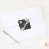 Schilderijen voor Ruimteliefhebbers Vierkante Sticker (Envelop)