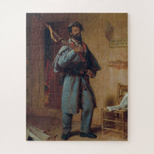 schildering van een beetje oorlogsgeschiedenis: D Legpuzzel