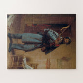  schildering van een beetje oorlogsgeschiedenis: D Legpuzzel (Horizontaal)