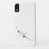 Schildering van het vliegtuig Case-Mate iPhone case (Achterkant)
