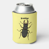 Schildering van keverinsecten blikjeskoeler (Blikje Achterkant)