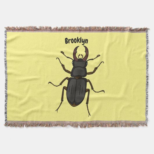Schildering van keverinsecten deken (Voorkant)
