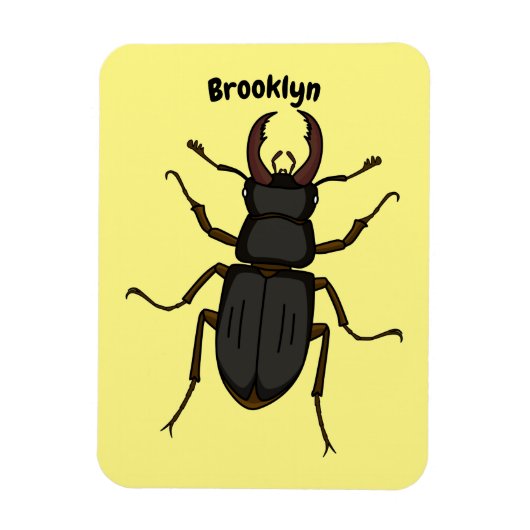 Schildering van keverinsecten magneet (Verticaal)