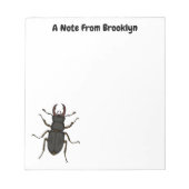 Schildering van keverinsecten notitieblok (Voorkant)