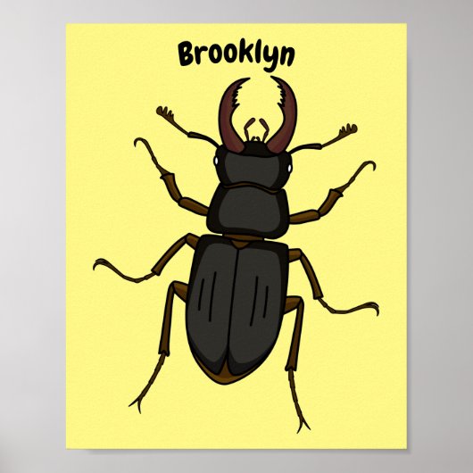Schildering van keverinsecten poster (Voorkant)