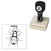 Schildering van keverinsecten rubberstempel (Gestempeld)