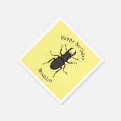 Schildering van keverinsecten servet (Hoek)