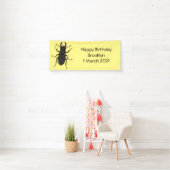 Schildering van keverinsecten spandoek (Insitu)