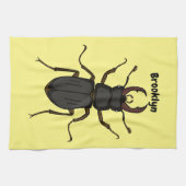 Schildering van keverinsecten theedoek (Horizontaal)