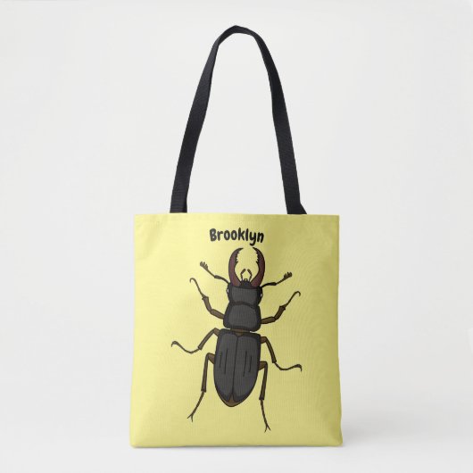 Schildering van keverinsecten tote bag (Voorkant)