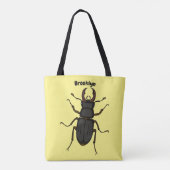 Schildering van keverinsecten tote bag (Achterkant)