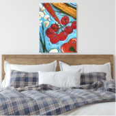 schilderingen van groenten, vers canvas afdruk (Insitu (Slaapkamer))