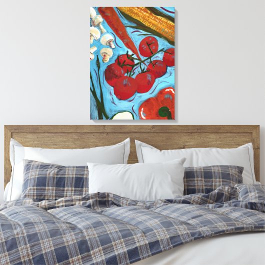 schilderingen van groenten, vers canvas afdruk (Insitu (Slaapkamer))