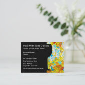 Schilderklassen en oogstklassen visitekaartje (Staand voorkant)