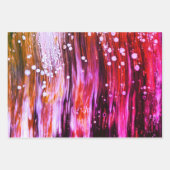 Schilderkleurcellen wissen Abstract kunstlicht roz Inpakpapier Vel (Voorkant 2)