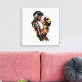 Schilderkunst Canvas Afdruk (Insitu (Woonkamer))