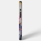 Schilderkunst Kunst Acryli Fluid-deco iPhone Hoesje (Linkerkant)