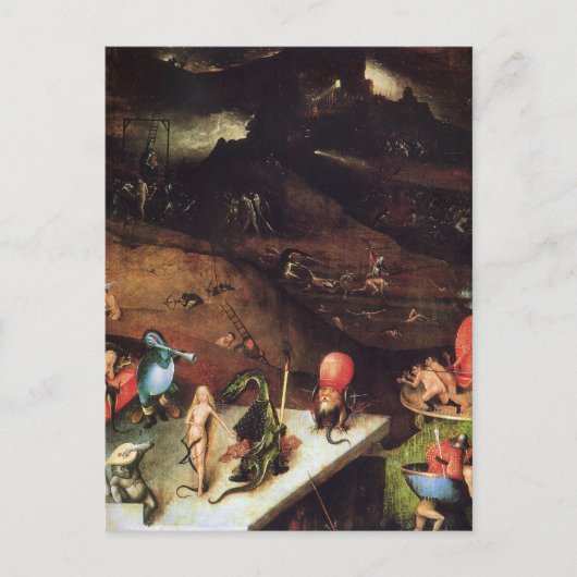 Schilderkunst van Hieronymus Bosch Briefkaart (Voorkant)