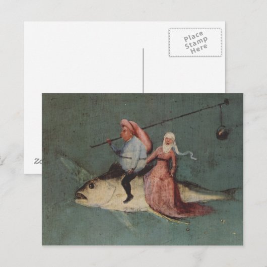 Schilderkunst van Hieronymus Bosch Briefkaart (Voorkant / Achterkant)