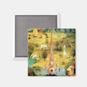 Schilderkunst van Hieronymus Bosch Magneet (Voorkant / Achterkant)