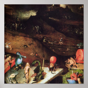 Schilderkunst van Hieronymus Bosch Poster