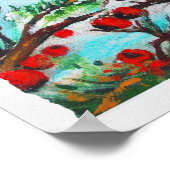 Schilderkunst voor kippen afdrukken poster (Hoek)