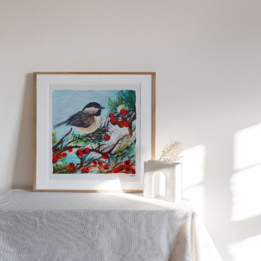 Schilderkunst voor kippen afdrukken poster