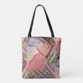 Schilderkwast schilderij hobby shows abstracte kun tote bag (Achterkant)